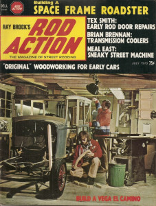 ROD ACTION 1973 JULY - Vol 2, #7, WOODWORKING, VEGA PICKUP, VIN INTERIOR